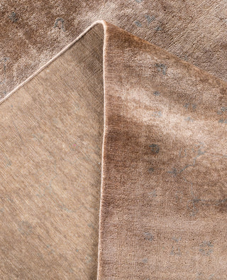 Overdyed One-of-a-Kind Wool Beige Area Rug 9' 0" x 11' 10"