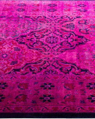 Fine Vibrance, One-of-a-Kind Hand-Knotted Area Rug  - Pink, 4' 1" x 6' 1"