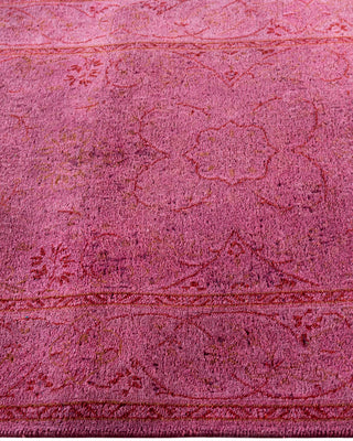 Fine Vibrance, One-of-a-Kind Hand-Knotted Runner Rug  - Pink, 2' 6" x 17' 6"