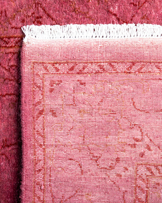 Fine Vibrance, One-of-a-Kind Hand-Knotted Runner Rug  - Pink, 2' 6" x 17' 6"