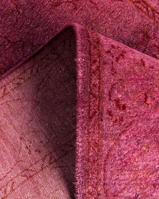 Fine Vibrance, One-of-a-Kind Hand-Knotted Runner Rug  - Pink, 2' 6" x 17' 6"