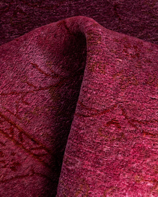 Fine Vibrance, One-of-a-Kind Hand-Knotted Runner Rug  - Pink, 2' 6" x 17' 6"