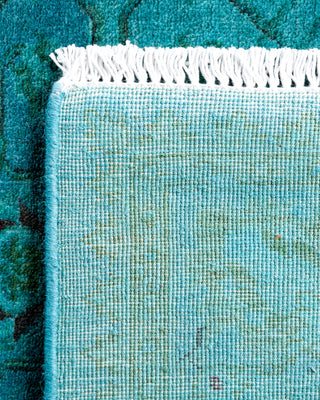 Fine Vibrance, One-of-a-Kind Hand-Knotted Runner Rug  - Blue, 2' 9" x 15' 5"