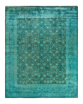 Fine Vibrance, One-of-a-Kind Hand-Knotted Area Rug  - Brown, 8' 2" x 10' 4"