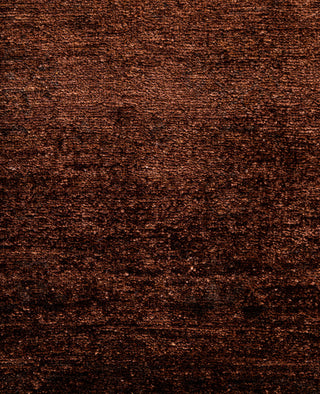 Overdyed Hand-Knotted Wool Modern-Contemporary Brown Area Rug 3' 3" x 4' 10"