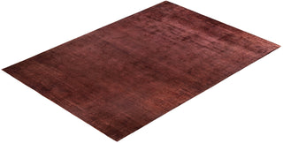 Overdyed One-of-a-Kind Wool Pink Area Rug 10' 8" x 15' 2"