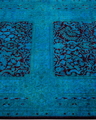 Contemporary Fine Vibrance Red Wool Runner - 3' 0" x 13' 0"