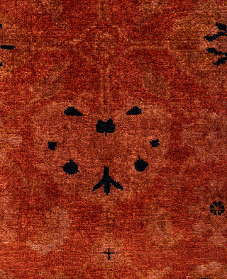 Fine Vibrance, One-of-a-Kind Hand-Knotted Area Rug  - Brown, 3' 1" x 8' 2"