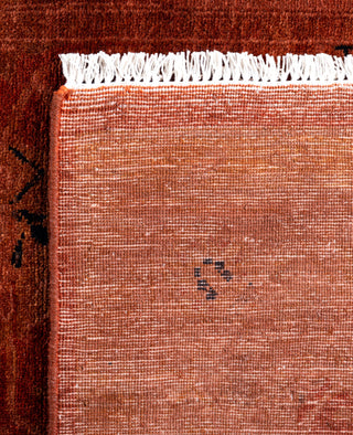 Fine Vibrance, One-of-a-Kind Hand-Knotted Area Rug  - Brown, 3' 1" x 8' 2"