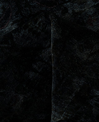 Overdyed One-of-a-Kind Wool Green Area Rug 4' 2" x 6' 1"