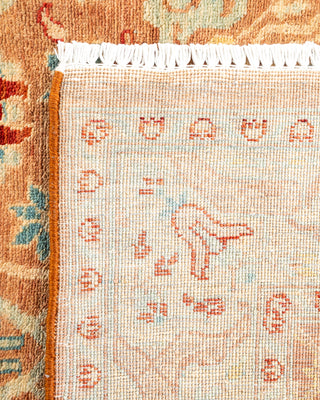 Contemporary Hand Knotted Overdyed Brown Area Rug 3' 2" x 5' 0"