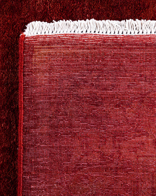 Overdyed Hand-Knotted Rust Runner 2' 6" x 9' 4"