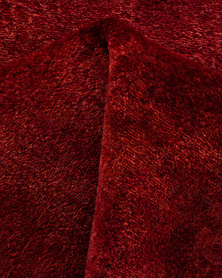 Overdyed Hand-Knotted Rust Runner 2' 6" x 9' 4"