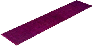 Fine Vibrance, One-of-a-Kind Hand-Knotted Runner Rug  - Pink, 2' 7" x 11' 9"