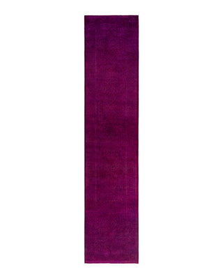 Fine Vibrance, One-of-a-Kind Hand-Knotted Runner Rug  - Pink, 2' 7" x 11' 9"
