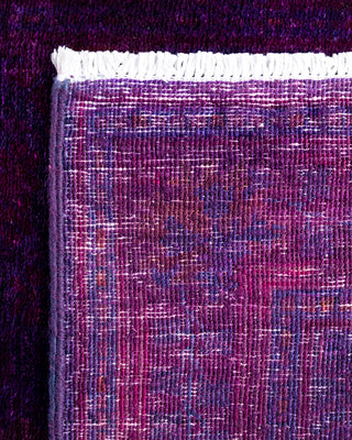 Vibrance, One-of-a-Kind Hand-Knotted Runner Rug  - Purple, 2' 7" x 7' 10"