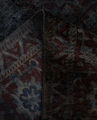 Overdyed One-of-a-Kind Wool Gray Area Rug 11' 9" x 16' 10"
