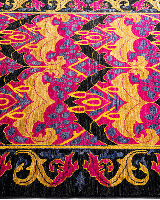 Modern - Contemporary Hand-Knotted Pink Area Rug 4' 2" x 6' 2"