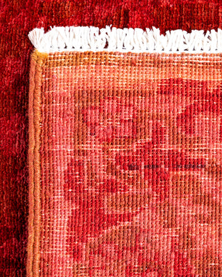 Overdyed Hand-Knotted Brown Runner 2' 7" x 9' 7"