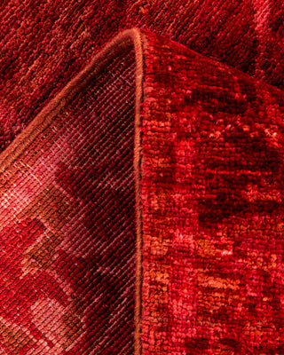 Overdyed Hand-Knotted Brown Runner 2' 7" x 9' 7"