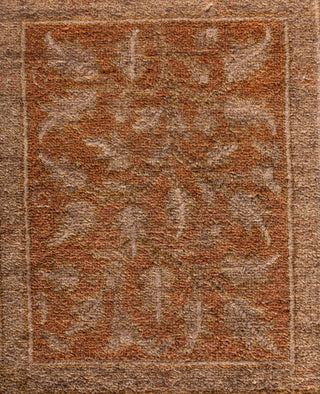 Overdyed Hand-Knotted Wool Modern-Contemporary Beige Runner 2' 7" x 6' 0"