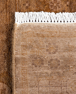 Overdyed Hand-Knotted Wool Modern-Contemporary Beige Runner 2' 7" x 6' 0"