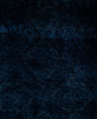 Overdyed One-of-a-Kind Wool Navy Runner 2' 6" x 11' 4"