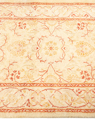 Traditional Hand Knotted Ivory Runner 2' 7" x 19' 0"