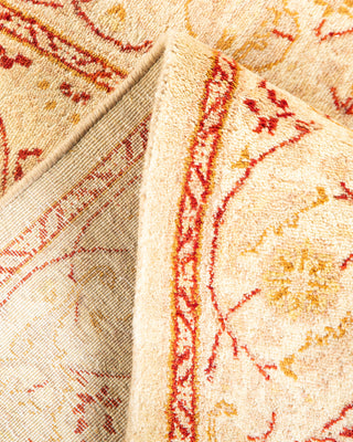 Traditional Hand Knotted Ivory Runner 2' 7" x 19' 0"