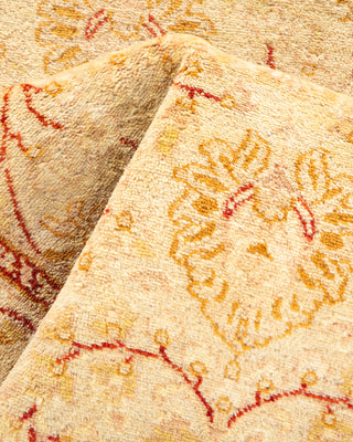 Traditional Hand Knotted Ivory Runner 2' 7" x 19' 0"