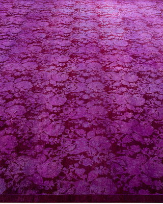 Fine Vibrance, One-of-a-Kind Hand-Knotted Area Rug  - Pink, 8' 4" x 10' 0"