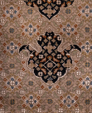 Overdyed Hand-Knotted Wool Modern-Contemporary Brown Area Rug 4' 8" x 7' 1"