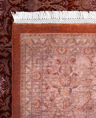 Overdyed Hand-Knotted Wool Modern-Contemporary Purple Area Rug 9' 0" x 12' 2"