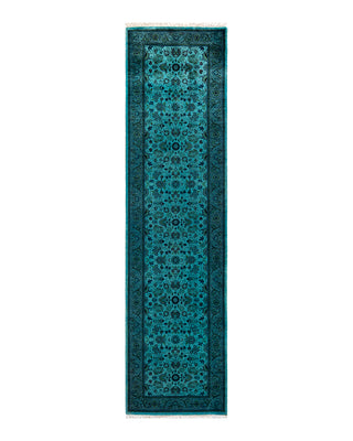 Modern Fine Vibrance Blue Runner 2' 7" x 10' 4"