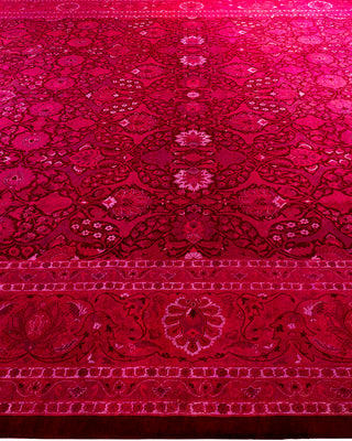 Fine Vibrance, One-of-a-Kind Hand-Knotted Area Rug  - Pink, 12' 0" x 18' 8"