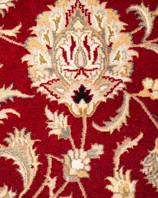 Traditional Hand Knotted Red Area Rug 9' 1" x 12' 7"