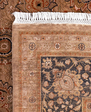 Overdyed Hand-Knotted Wool Modern-Contemporary Brown Area Rug 8' 1" x 10' 7"