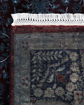 Fine Vibrance, One-of-a-Kind Hand-Knotted Area Rug  - Gray, 5' 10" x 9' 0"