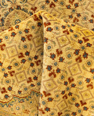 Fine Vibrance, One-of-a-Kind Hand-Knotted Area Rug  - Yellow, 4' 9" x 7' 5"