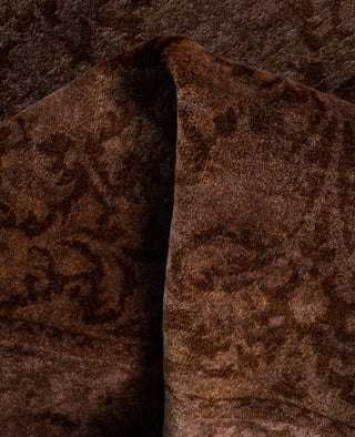 Fine Vibrance, One-of-a-Kind Hand-Knotted Area Rug  - Brown, 3' 1" x 5' 0"