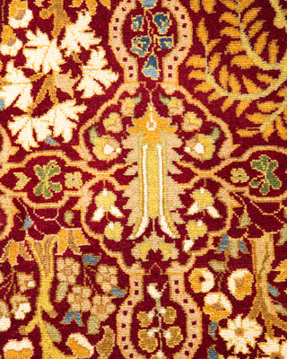 Traditional Hand Knotted Red Runner 2' 7" x 8' 7"