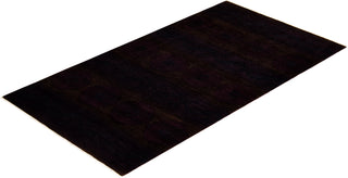 Modern - Contemporary Hand-Knotted Brown Area Rug 6' 1" x 11' 5"