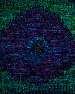 Modern - Contemporary Hand-Knotted Purple Area Rug 5' 3" x 12' 6"