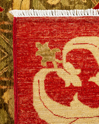 Modern - Contemporary Hand-Knotted Brown Area Rug 9' 6" x 13' 10"