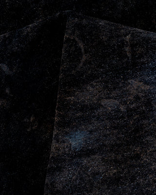 Contemporary Fine Vibrance Black Wool Area Rug - 9' 1" x 15' 4"