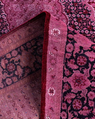 Fine Vibrance, One-of-a-Kind Hand-Knotted Area Rug  - Pink, 6' 1" x 9' 5"