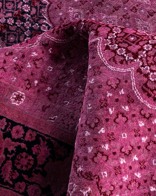 Fine Vibrance, One-of-a-Kind Hand-Knotted Area Rug  - Pink, 6' 1" x 9' 5"