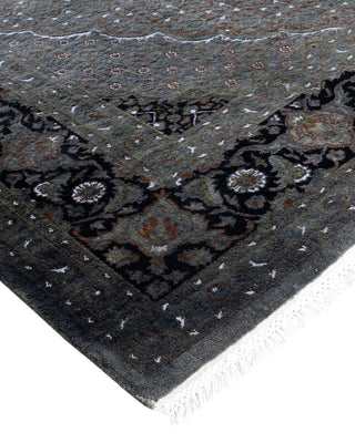 Fine Vibrance, One-of-a-Kind Hand-Knotted Area Rug  - Gray, 6' 8" x 9' 9"