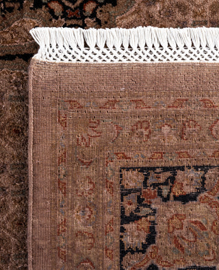 Overdyed Hand-Knotted Wool Modern-Contemporary Brown Area Rug 6' 7" x 9' 10"