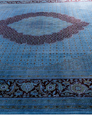 Fine Vibrance, One-of-a-Kind Hand-Knotted Area Rug  - Blue, 10' 3" x 15' 1"